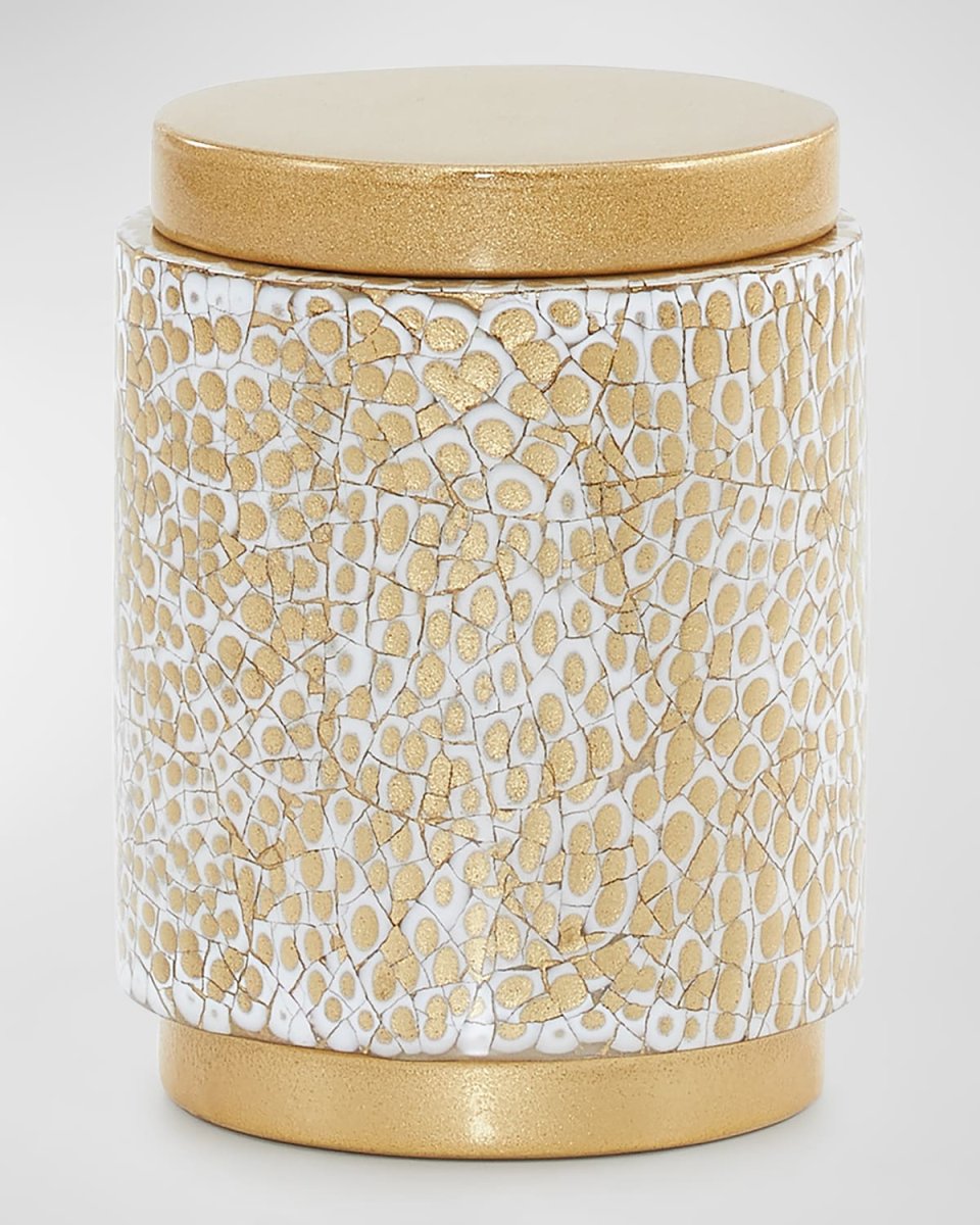Ovate Eggshell Canister